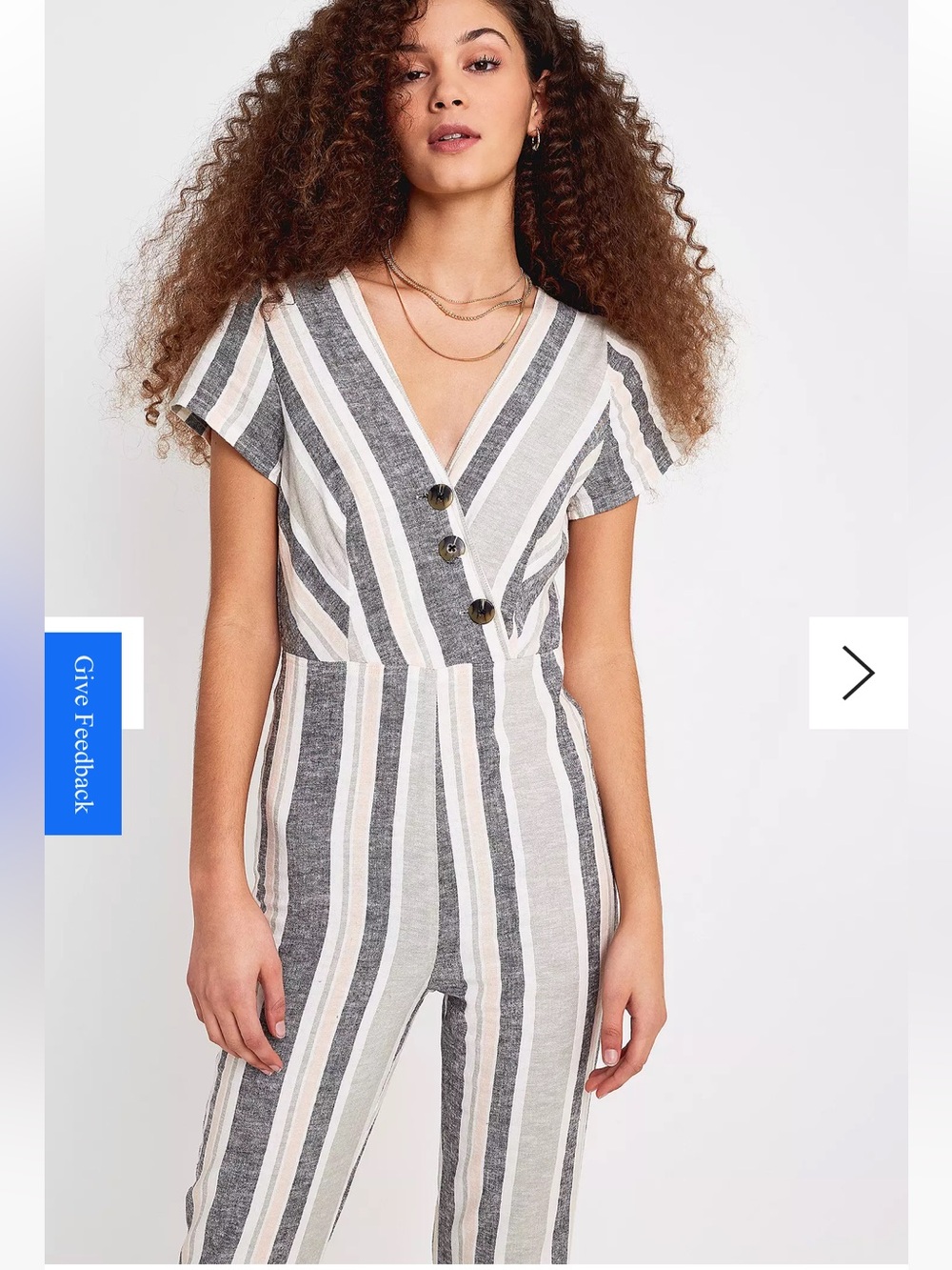 Linen Blend Jumpsuit